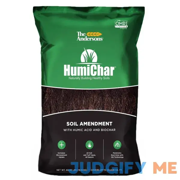 The Andersons HumiChar Organic Soil Amendment with Humic Acid and Biochar The Andersons HumiChar Organic Soil Amendment with Humic Acid and Biochar