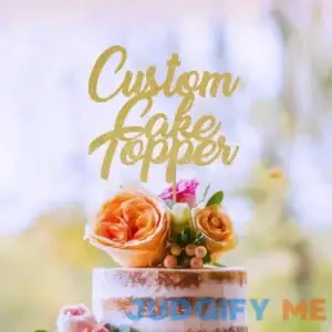 Custom Cake Topper