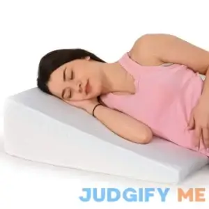 Bed Wedge Pillow Cooling Memory Foam Top 24" 24" Elevated Support Cushion