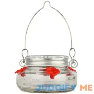 Nature's Way Mason Jar Hummingbird Feeder