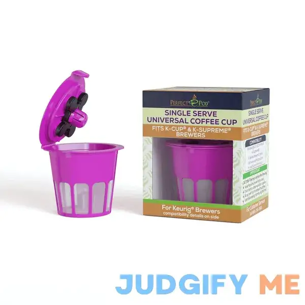 Perfect Pod Single Serve Universal Reusable Coffee Filter Cup Perfect Pod Single Serve Universal Reusable Coffee Filter Cup