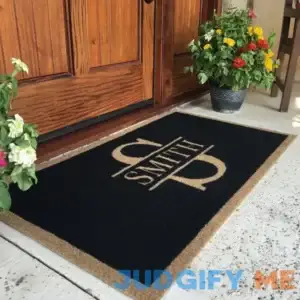 Boalt All-Weather Personalized Non-Slip Outdoor Door Mat Canora Grey