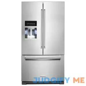 KitchenAid 26.8 Cu. Ft. Standard-Depth French Door Refrigerator with Exterior Ice and Water