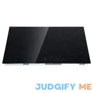 VEVOR 30.3 x 20.5 in. 4 Burners Built in Electric Stove Top