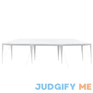 10 ft. x 30 ft. White Party Wedding Tent Canopy