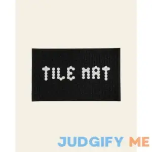 Letterfolk Tile Mat Customizable Welcome Doormat