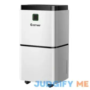 Costway 24 Pints 1500 Sq. Ft Dehumidifier for Medium To Large Room with Indicator