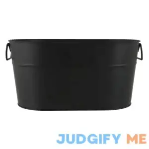 12" Oval Metal Bucket by Celebrate It