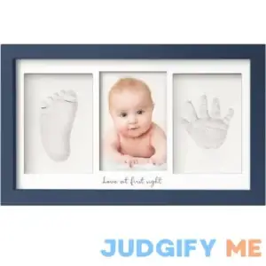 KeaBabies Baby Hand and Footprint Kit Newborn Keepsake Frame