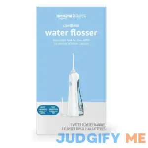 Amazon Basics HydroClean Cordless Water Flosser 1 Handle