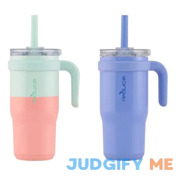 Reduce Coldee Kids Tumbler with Handle & Spill-Proof Straw 2 pack Reduce Coldee Kids Tumbler with Handle & Spill-Proof Straw 2 pack