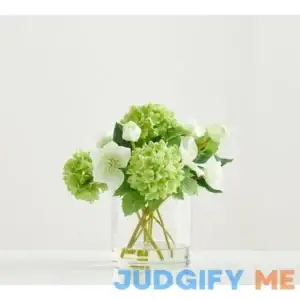 Pottery Barn Faux Snowball Arrangement