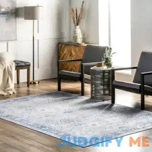 Lauren Liess x RugsUSA Bayberry Vintage Machine Washable Area Rug