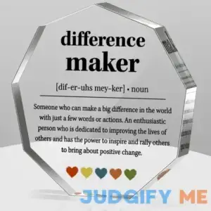Difference Maker Gifts Thank You Gifts for Leader Boss Best Mom Mentor Coach Boss Manager Coworker Teacher Appreciation Quote Difference Maker Home