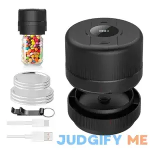 Mason Jar Vacuum Sealer Kit Electric Sealer for Wide and Regular Mouth Mason Jars