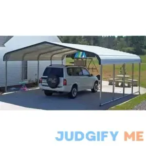 20x20 ft. Regular Roof Carport - Free Set Up & Delivery - Metal Carports & RV Shelters - Alan's Factory Outlet