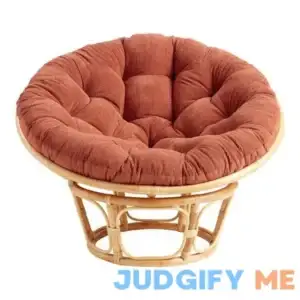 Terracotta Velvet Corduroy Papasan Cushion by World Market