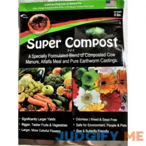 Super Compost 8 lbs. Concentrated 8 lbs. Bag makes 40 lbs. Organic Planting Mix