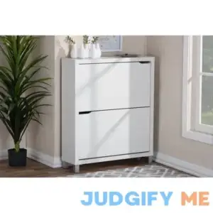 Baxton Studio Simms Modern Shoe Cabinet