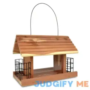 Pennington Red Cedar Snack Shack Wild Bird Feeder