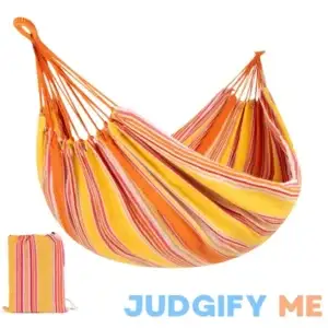 Best Choice Products 2-Person Brazilian-Style Cotton Double Hammock Bed w/ Portable Carrying Bag