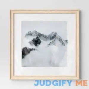 Threshold 16" x 16" Matted to 12" x 12" Wedge Poster Frame Natural