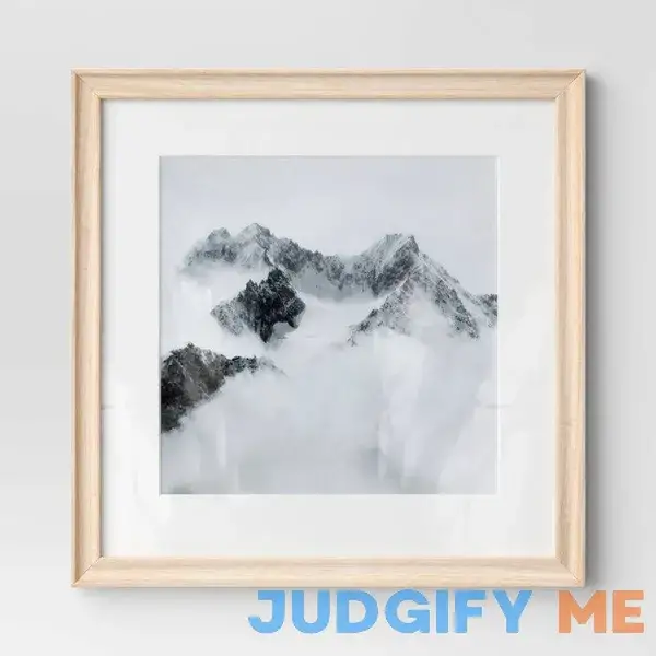 Threshold 16" x 16" Matted to 12" x 12" Wedge Poster Frame Natural Threshold 16" x 16" Matted to 12" x 12" Wedge Poster Frame Natural