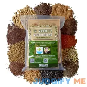 12 Variety Pack Microgreens Seeds Kit Includes Broccoli Purple Radish