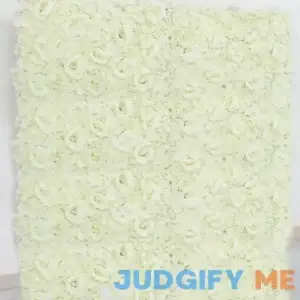 tableclothsfactory 11 Sq Ft Uv Protected Hydrangea Flower Wall Mat Backdrop