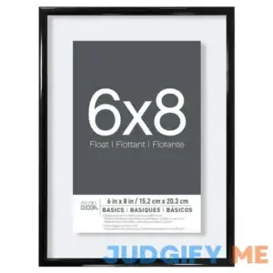 Black Thin Float Frame Basics by Studio Decor