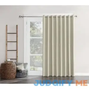 Sun Zero Blackout Patio Door Window Curtain