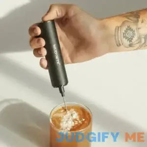 USB Rechargable Stainless Steel Frother by MUDWTR