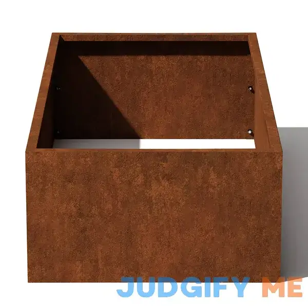 Corten Steel Series Garden Bed Planter Veradek Corten Steel Series Garden Bed Planter Veradek