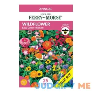 Ferry-morse Economy 9750mg Wildflower Low Grow Mixture Annual Flower Seeds Full Sun