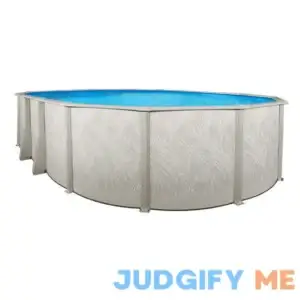 Bristol Oval Above Ground Pool Includes 20 Gauge Blue Liner & Thru-wall Skimmer