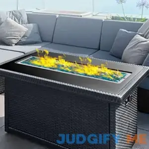 Altina Stainless Steel Propane Fire Pit Ebern Designs