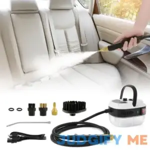 BEAMNOVA 2500W Car Steamer for Auto Detailing High Pressure Handheld Steam Cleaner with Water Tank Portable Electric Steam Cleaning Machine Home Use