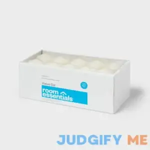 Room Essentials 20pc Unscented Votive Set White
