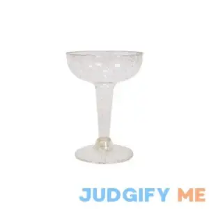 4.5oz 20ct Coupe Champagne Gold Glitter - Spritz