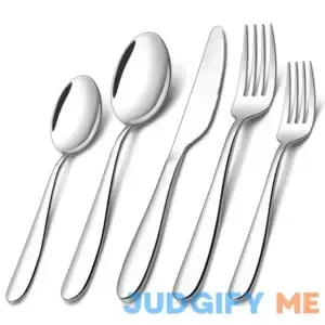 Compralo 40-piece Silverware Set for 8 Stainless Steel Flatware Cutlery Set