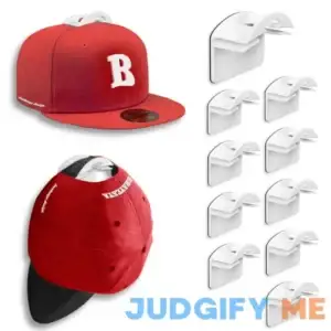 BRATEAYA Wall Hat Hooks for Baseball Caps Adhesive Rack