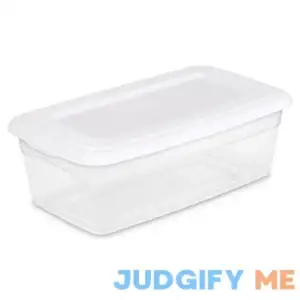 Sterilite 6 Qt. Clear Plastic Storage Box