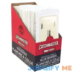 Catchmaster Mouse and Insect Glue Boards 75-Pack Mouse Traps Indoor for Home