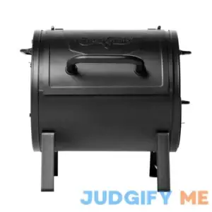 Char-Griller Portable Charcoal Grill and Side Fire Box 17-in W