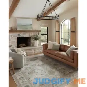 Magnolia Home Millie MIE-02 Sky/Gold by Joanna Gaines