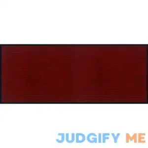 Ottomanson Collection Non-Slip Rubberback Solid Design Indoor Runner Rug