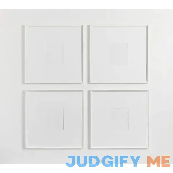 Pottery Barn Beveled Wood Gallery Set 25"x25" Overall Pottery Barn Beveled Wood Gallery Set 25"x25" Overall