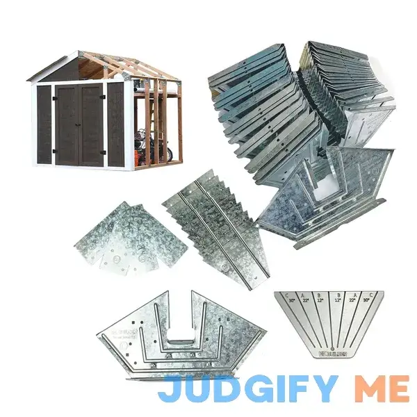 EZBUILDER EZ Builder Storage Shed Kit EZBUILDER EZ Builder Storage Shed Kit