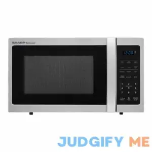 Sharp Carousel 0.9 cu. ft. Stainless Steel Countertop Microwave Oven