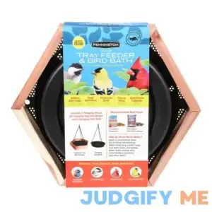 Pennington Red Cedar 2 in 1 Wild Bird Bath and Wild Bird Feeder